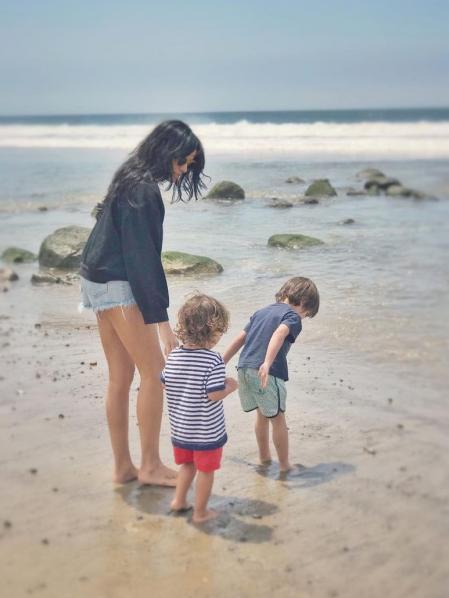 La pareja tiene dos hijos en común: Leo, de 7 años, y Mael, de 5.