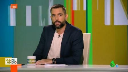 Dani Mateo no pudo evitar bromear con la 'no dimisión' de Josep Pedrerol.