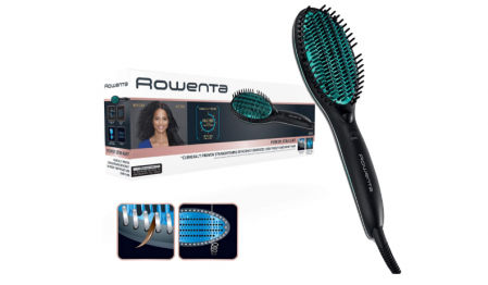 Cepillo alisador para cabello.