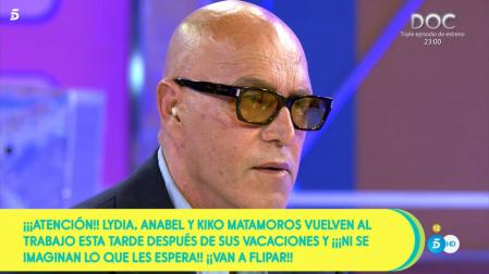 Kiko Matamoros, contra 'Sálvame'