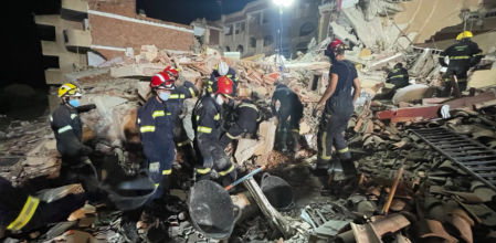 LV_Localizado sin vida un niño entre las ruinas del edificio de Peñíscola