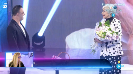 Hugo y Concha Velasco se han reencontrado en el plató de 'Volverte a ver'