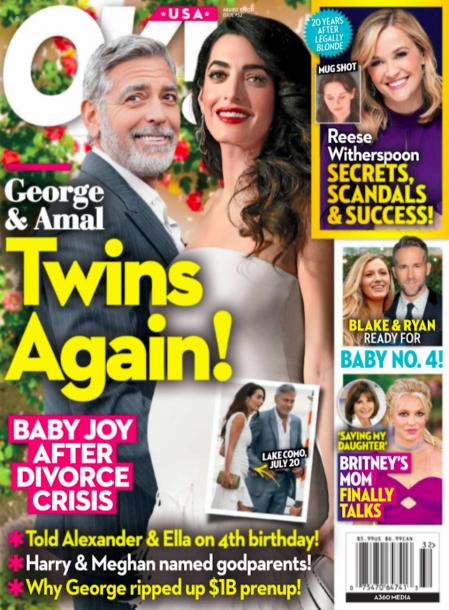 Portada de la revista y detalle de la foto en cuestión.