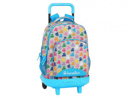 Mochila escolar con carro incluido Safta