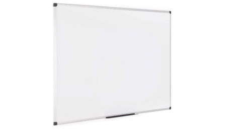 Pizarra blanca de pared.