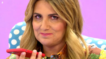Carlota Corredera llora en Sálvame