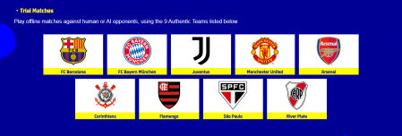 Los equipos oficiales que estarán disponibles en eFootball 2022 desde el lanzamiento