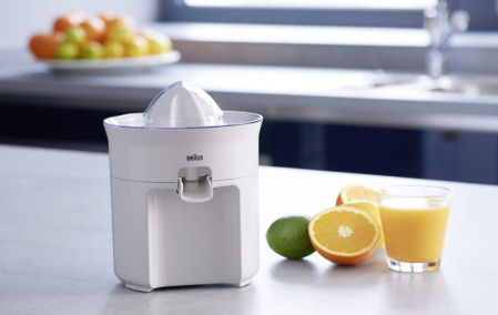 Exprimidor de cítricos Braun.