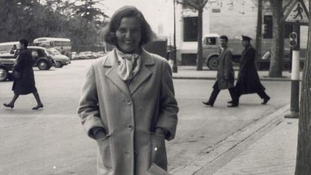 La escritora barcelonesa Carmen Laforet, nacida el 6 de septiembre de 1921