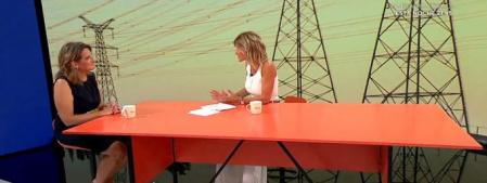 Susanna Griso entrevista a la ministra Teresa Ribera en 'Espejo público'