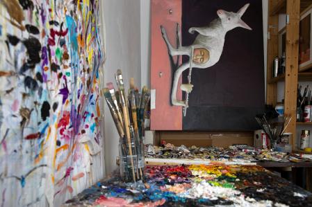 Pretzer es un estudioso de los grandes maestros de la pintura, desde Goya hasta Valloton