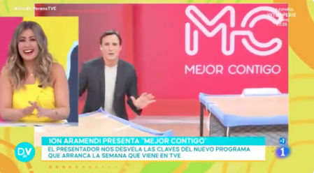 Ion Aramendi habla del estreno de 'Mejor contigo' en TVE