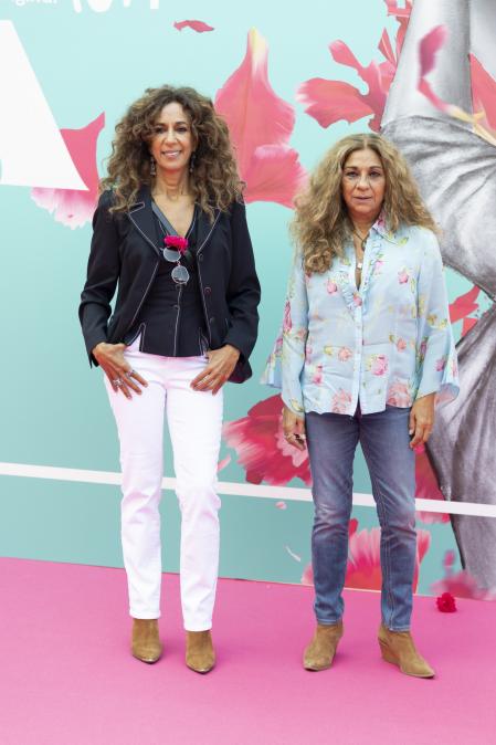 Lolita Flores and Rosario Flores at photocall for serie 