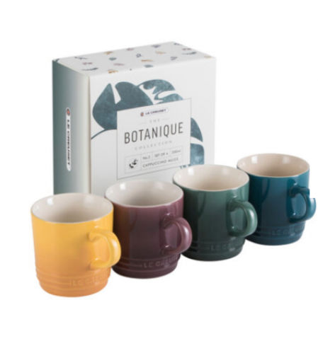 Set 4 tazas espresso Botanique Le Creuset