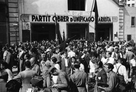 Local del POUM en Barcelona