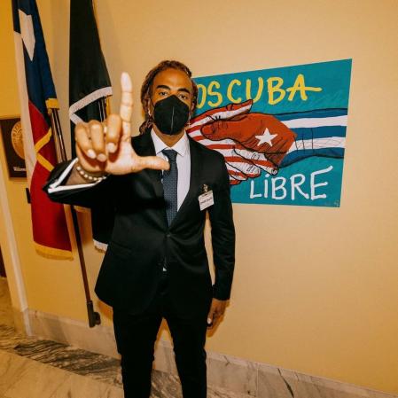 Yotuel siempre ha sido muy vocal acerca de la defensa de la libertad en Cuba.