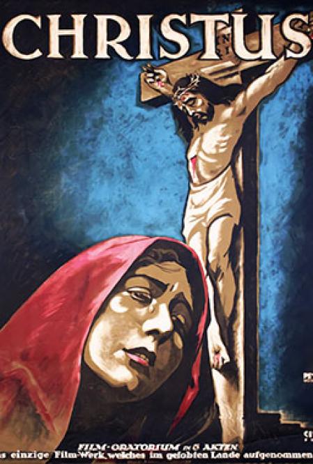 Cartel de la película Christus (1916).