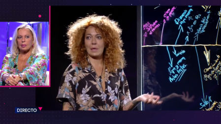 Sofía Cristo y Bárbara Rey el martes en Telecinco.