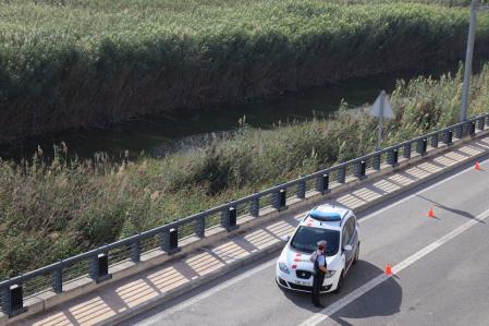 Zona boscosa donde ha sido localizado el cuerpo del padre que mató a su hijo de dos años en Barcelona