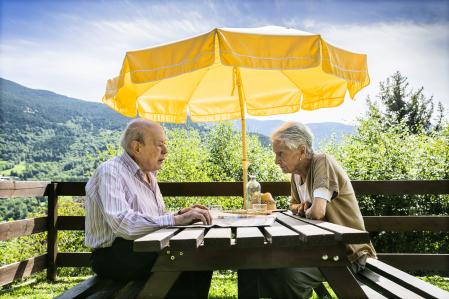 Jordi Pujol y Marta Ferrusola este mes de agosto en Queralbs