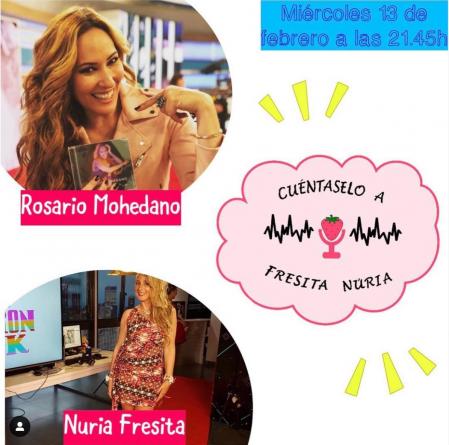 Cartel promocional del programa de Nuria