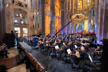 Christian Thielemann y la Filarmónica de Viena en el templo de la Sagrada Família