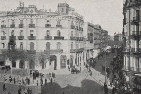 La Casa Sicart en 1906.