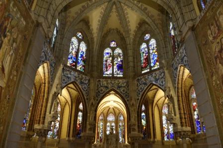 Interior del palacio episcopal de Astorga.