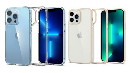 Funda Ultra Hybrid de Spigen disponible con bordes en varios colores