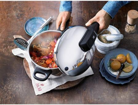 Olla rápida de 3L en acero inoxidable para inducción WMF Perfect