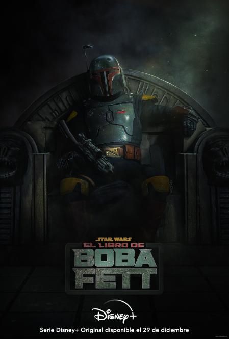El póster oficial de 'El libro de Boba Fett'.