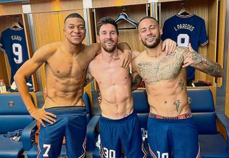 Mbappé, Messi, Neymar