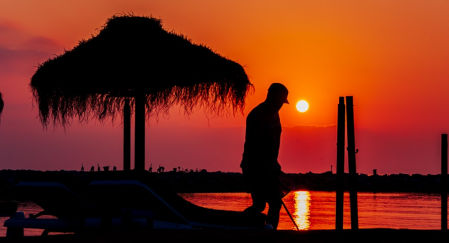 Amanecer en Fuengirola.