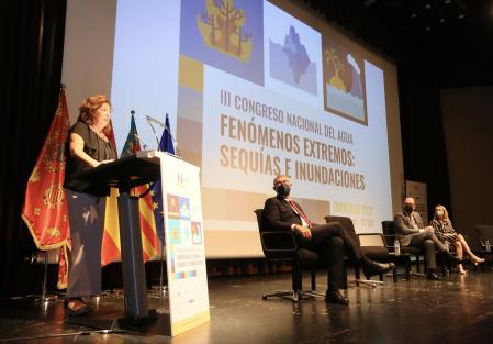 Una imagen de la inauguración del III Congreso Nacional del Agua, que estos días se celebra en Orihuela