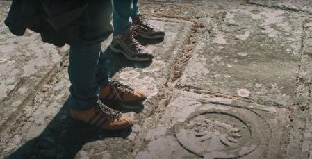 La protagonista de 'Pelerinaxes' sigue los pasos de Otero Pedrayo