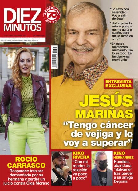 Portada de la revista 'Diez Minutos' del 11/10/2021