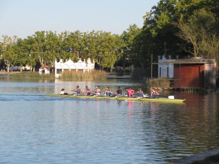 Otoño en el Estany de Banyoles.