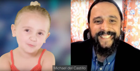 La pequeña Lily Knight entrevistando a uno de los inversores de criptomonedas más importantes