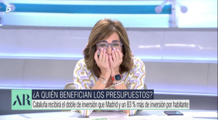 Ana Rosa trata de zanjar el tema sobre los Presupuestos del Estado