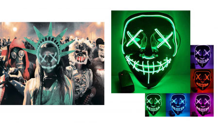 6. Disfraz de 'La purga'