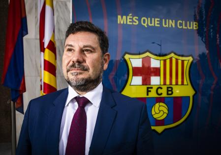 15 - 10 - 2021 / Barcelona / Eduard Romeu, vicepresident econòmic, a les oficines FC Barcelona / Foto: Llibert Teixidó