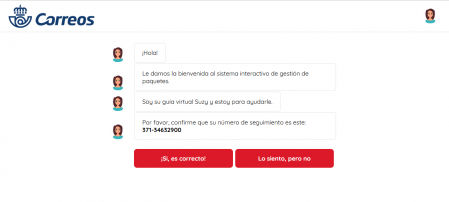 Este tipo de estafas tienen la apariencia, a simple vista, de una página web de Correos, pero no es así