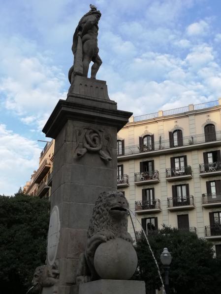 La Fuente de Hércules.