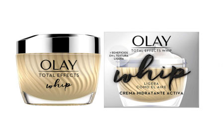 Crema hidratante y antiedad Olay Total Effects Whip Light as Air  con vitamina C y E