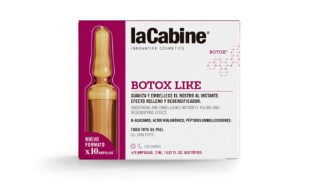 Ampollas antiarrugas con efecto Bótox Inmediato de La Cabine