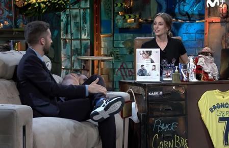 Silvia Alonso y David Broncano en 'La Resistencia'