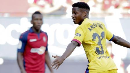 Su primer gol fue ante el Osasuna el 31 de agosto de 2019