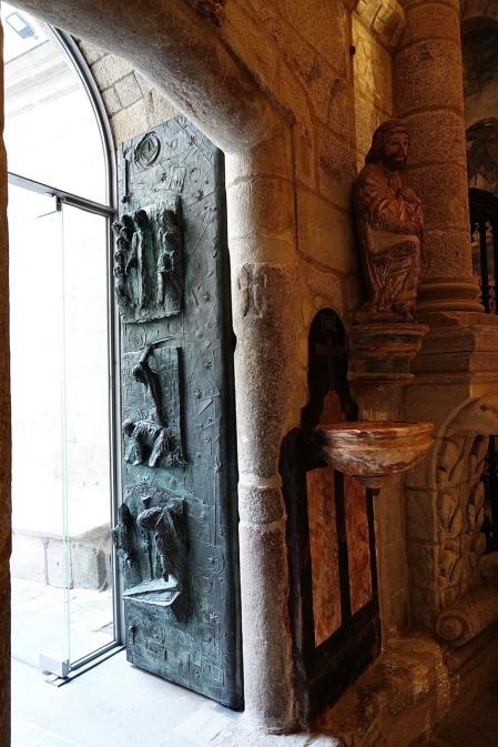 Interior de la Catedral de Santiago de Compostela.