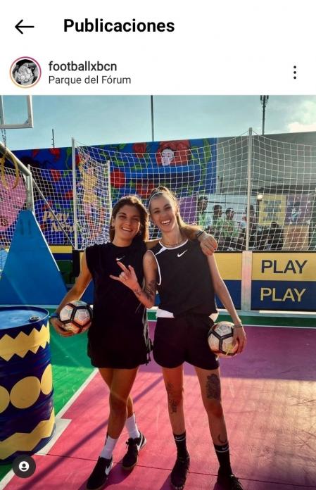 Rachele Sartirani y Laurea Álvarez