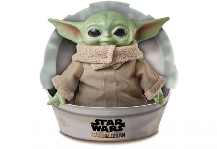 Figura peluche Baby Yoda de Star Wars
